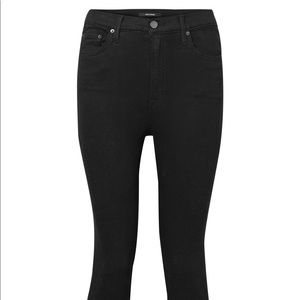 GRLFRND Kendall high-rise stretch skinny black